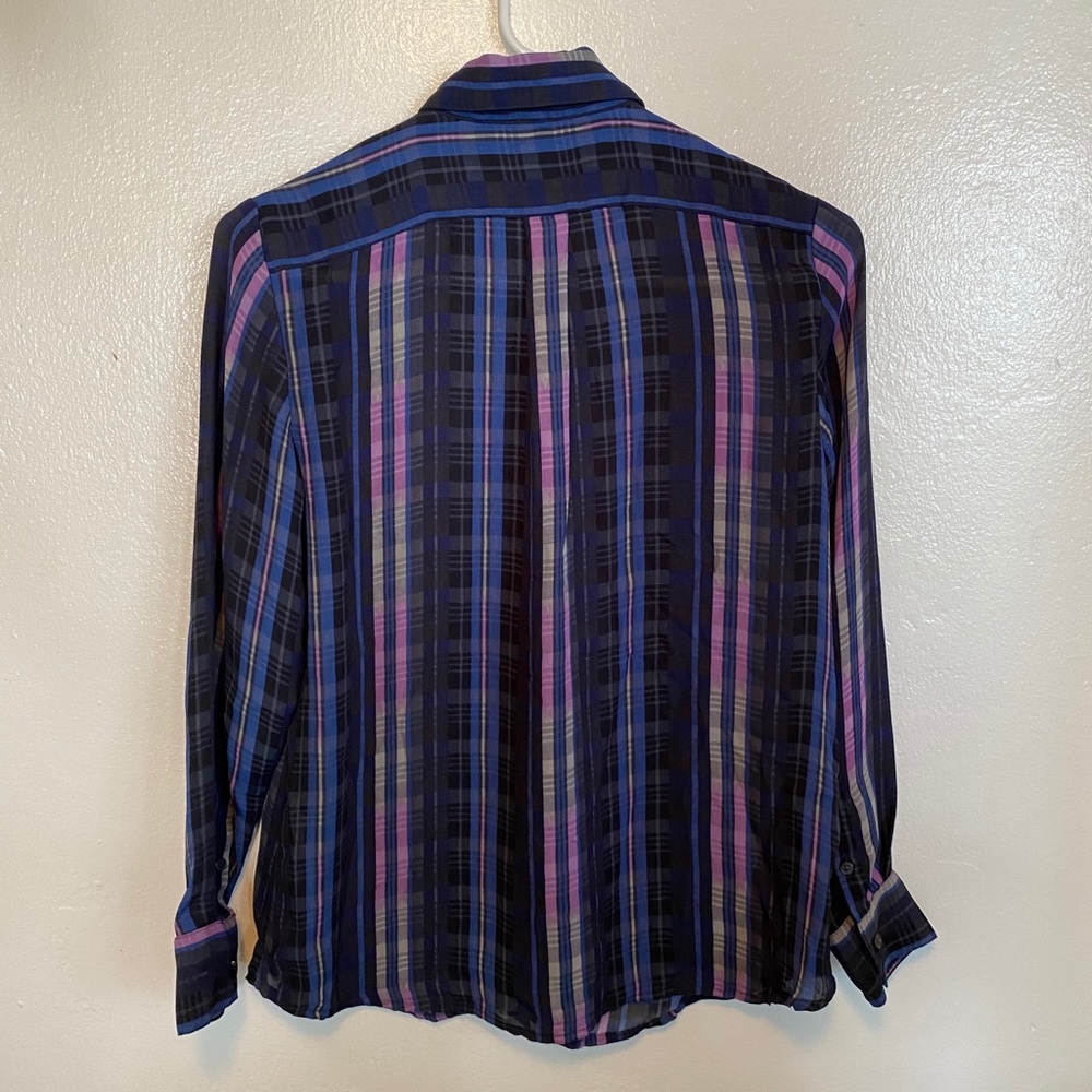 Banana Republic Button Down Ruffle Blouse - Picture 5 of 6